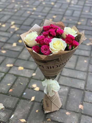Букет цветов из: Розы в Новом Янкуле