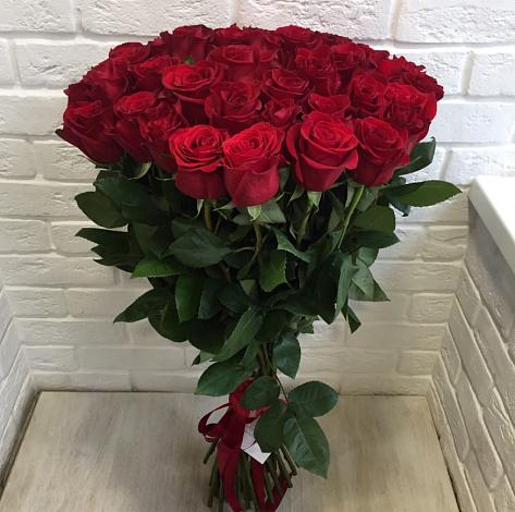 Букет Красные розы Гран При в Новом Янкуле
